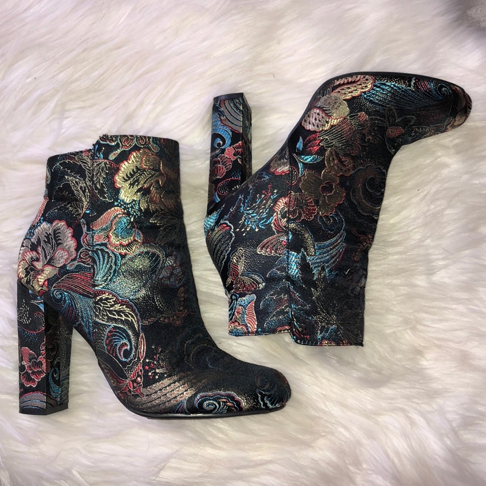 Embroidered boots